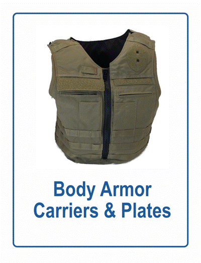 Body armor and carriers Bags