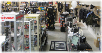 Police equipment showroom in Newbury Park, CA