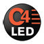 C4 LED technology for maximum brightness