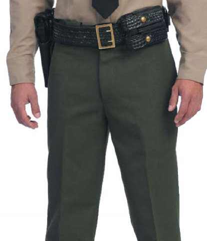 sheriff pants with stripe
