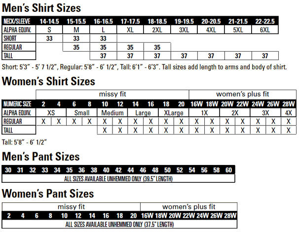 5 11 Boot Size Chart