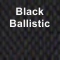 Molded black ballistic weave