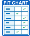 Click for cross-reference fit chart