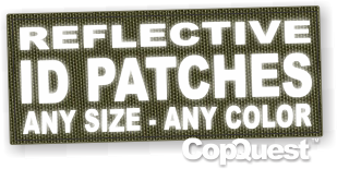 Custom Reflective Tactical ID Patches