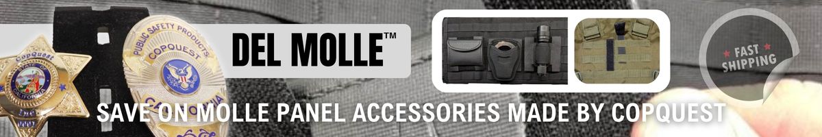 Molle Panel Accessories  CopQuest (800) 728-0974