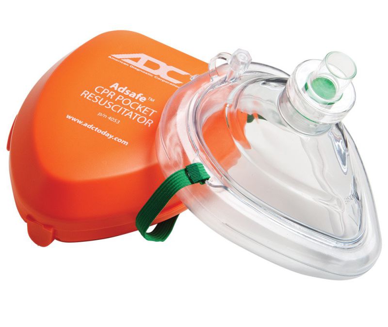 ADC 4053 Pocket CPR Resuscitator with Case