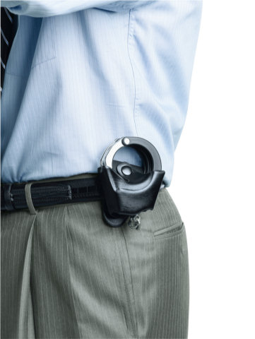 ASP Investigator Leather Handcuff Case for Chain Cuffs 56134 for sale online 