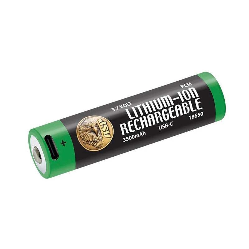 ASP Lithium Ion 18650 USB-C Battery & Link Case - Click for larger image ASP Lithium Ion 18650 USB-C Battery & Link Case