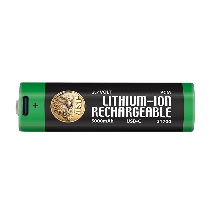 ASP Lithium Ion 21700 USB-C Battery & Link Case - Click for larger image ASP Lithium Ion 21700 USB-C Battery & Link Case