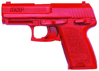 ASP Red Gun Handgun Training Replicas - H&K USP .45 Compact - Click for larger image ASP Red Gun Handgun Training Replicas - H&K USP .45 Compact