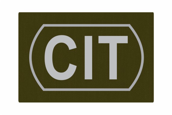 CIT Crisis Intervention Team Patch - Hook Backing - 1.5-inch x 1-inch - Click for larger image CIT Crisis Intervention Team Patch - Hook Backing - 1.5-inch x 1-inch