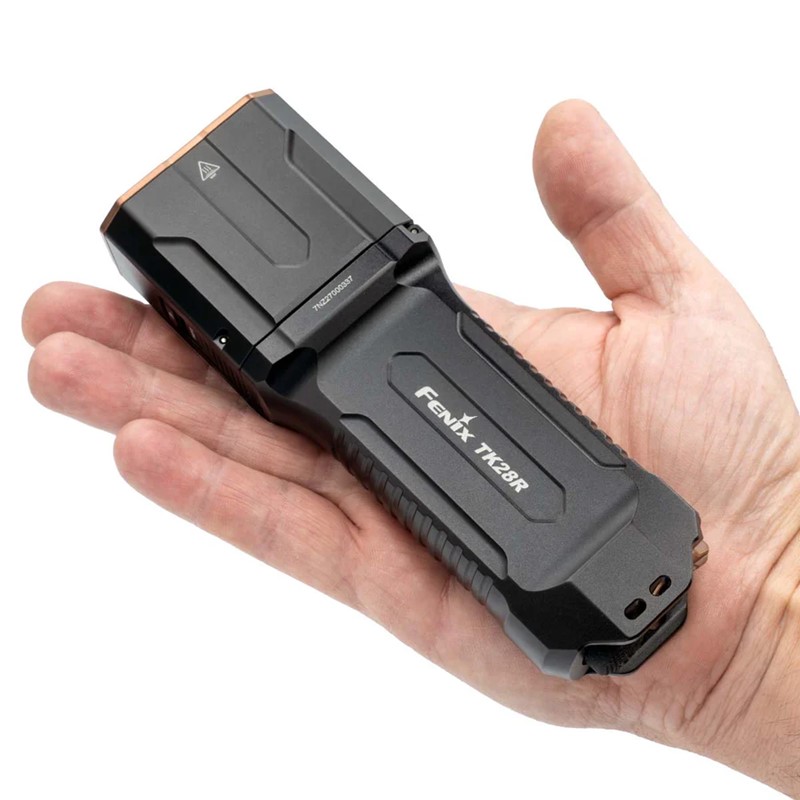 Fenix TK28R Rechargeable Flashlight - 6500 Lumens - Click for larger image Fenix TK28R Rechargeable Flashlight - 6500 Lumens