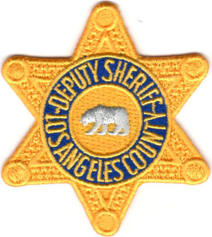 LA COUNTY SHERIFF Shoulder Patch (RG)