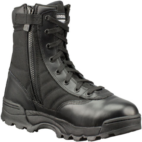 Original SWAT Classic 9-inch Side-Zip Boots, Men's - Black