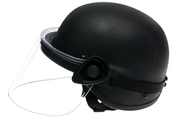 Paulson Riot Shield Face Helmet DK5-H.150 Police Military Blast Pasgt New 