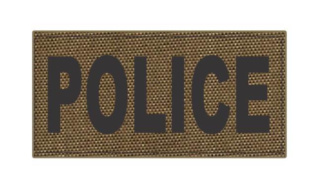 PVC Police ID Patch - 6x2, Police K9 ID Panel