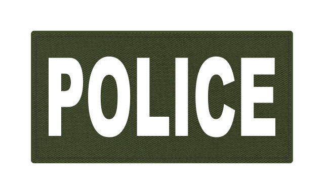 PVC Police ID Patch - 6x2