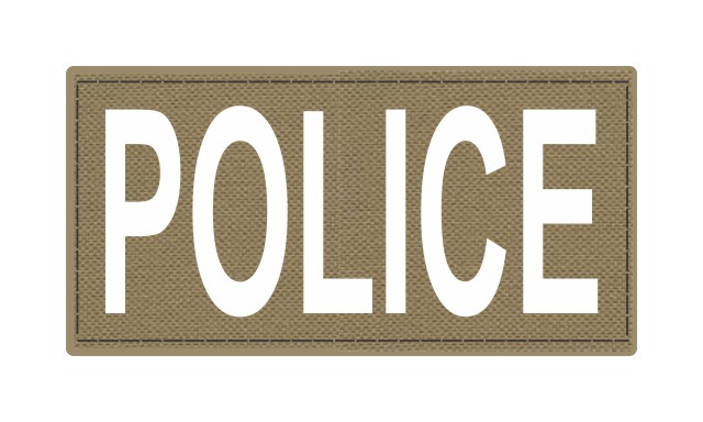 POLICE PATCH 4 X 2