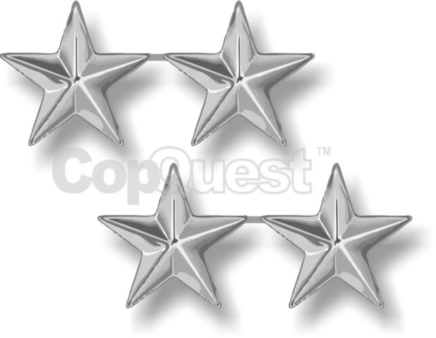 Collar Rank Insignia - 1 Star - 15% Off