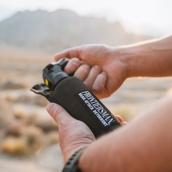 Sabre Belt Holster For 7.9 and 9.2 oz. Bear Spray Canisters - Click for larger image Sabre Belt Holster For 7.9 and 9.2 oz. Bear Spray Canisters