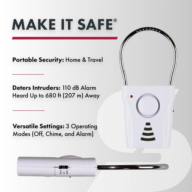 Sabre Door Handle Alarm - Click for larger image Sabre Door Handle Alarm