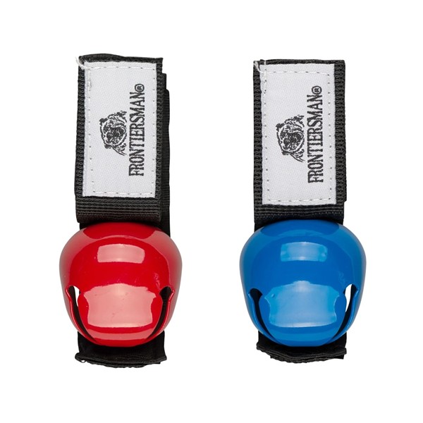 Sabre Frontiersman Bear Bell with Hook & Loop Closure Strap Attachment, 2-Pack - Click for larger image Sabre Frontiersman Bear Bell with Hook & Loop Closure Strap Attachment, 2-Pack