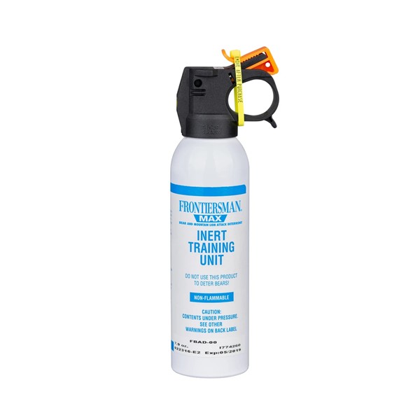 Sabre Frontiersman MAX 7.9 oz. Practice Bear & Mountain Lion Spray - Click for larger image Sabre Frontiersman MAX 7.9 oz. Practice Bear & Mountain Lion Spray