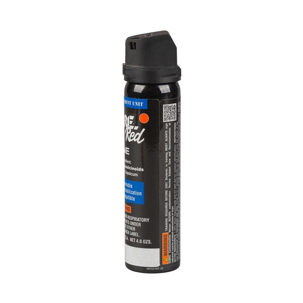 Sabre Red 1.33 MC Pepper Spray - MK-4 Canister - Cone 4.0 oz. - Click for larger image Sabre Red 1.33 MC Pepper Spray - MK-4 Canister - Cone 4.0 oz.