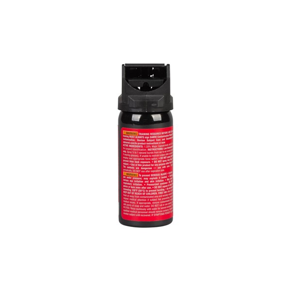 Sabre Red Crossfire 1.33 MC Pepper Spray - MK-3 Canister - Stream 1.5 oz. - Click for larger image Sabre Red Crossfire 1.33 MC Pepper Spray - MK-3 Canister - Stream 1.5 oz.
