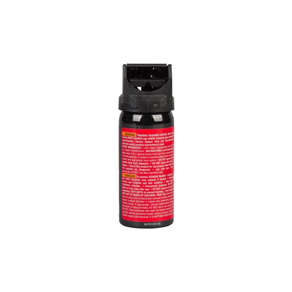Sabre Red Crossfire 1.33 MC Pepper Spray - MK-3 Canister - GEL 1.5 oz. - Click for larger image Sabre Red Crossfire 1.33 MC Pepper Spray - MK-3 Canister - GEL 1.5 oz.