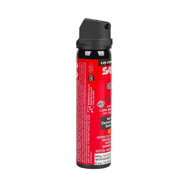 Sabre Red Crossfire 1.33 MC Pepper Spray - MK-4 Canister - Stream 3.0 oz. - Click for larger image Sabre Red Crossfire 1.33 MC Pepper Spray - MK-4 Canister - Stream 3.0 oz.