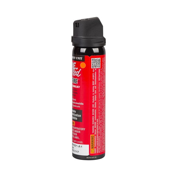 Sabre Red Crossfire 1.33 MC Pepper Spray - MK-4 Canister - GEL 3.0 oz. - Click for larger image Sabre Red Crossfire 1.33 MC Pepper Spray - MK-4 Canister - GEL 3.0 oz.
