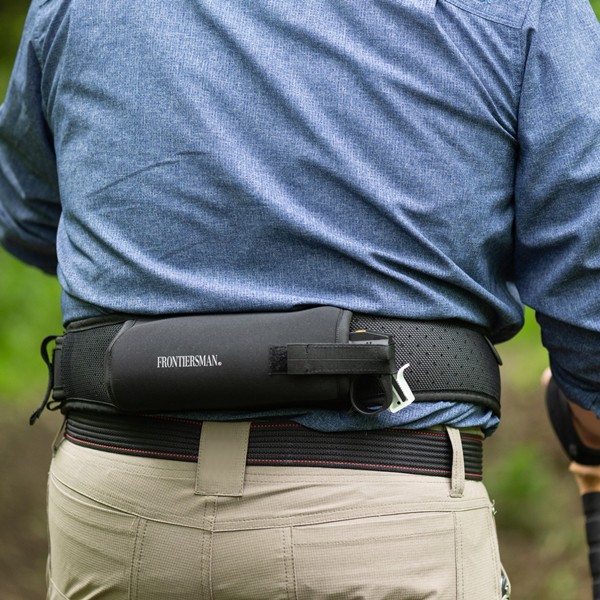 Sabre Waterproof Bear Deterrent Waist Holster with Secure Pouch, Zippered Pocket - Click for larger image Sabre Waterproof Bear Deterrent Waist Holster with Secure Pouch, Zippered Pocket