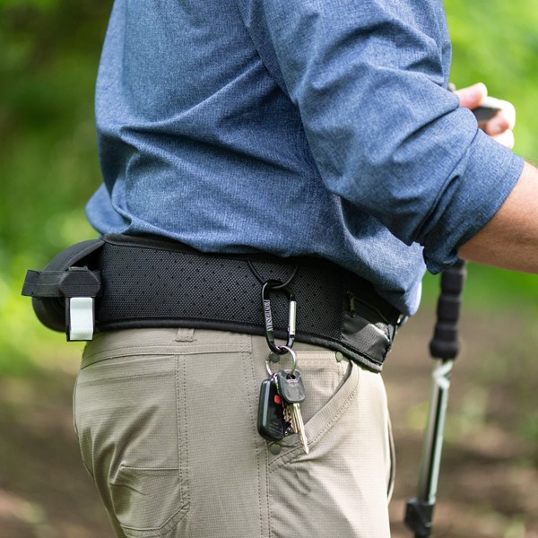 Sabre Waterproof Bear Deterrent Waist Holster with Secure Pouch, Zippered Pocket - Click for larger image Sabre Waterproof Bear Deterrent Waist Holster with Secure Pouch, Zippered Pocket