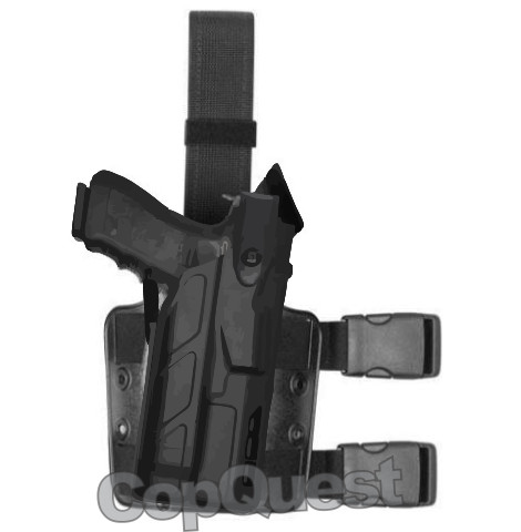 Safariland 7TS 7304 ALS/SLS Tactical Holster - Tac Light