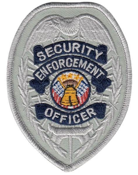 Enforcement Officer Patch Badge-Embroidered 