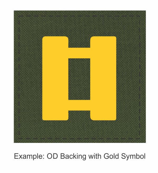 Square Rank Patch - Captain - Two Bars - Click for larger image Square Rank Patch - Captain - Two Bars