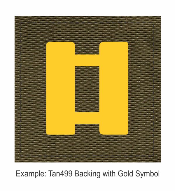 Square Rank Patch - Captain - Two Bars - Click for larger image Square Rank Patch - Captain - Two Bars