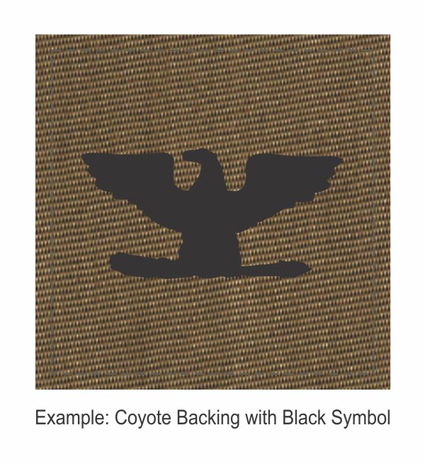 Square Rank Patch - Colonel - Eagle - Left Facing - Click for larger image Square Rank Patch - Colonel - Eagle - Left Facing