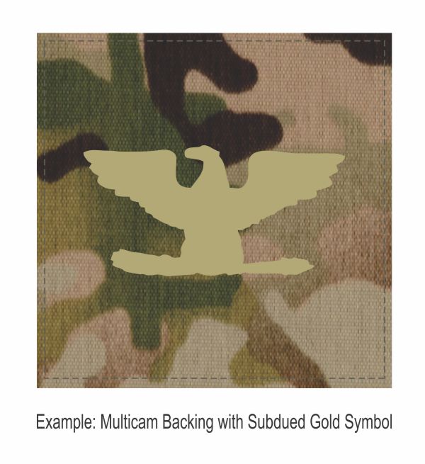 Square Rank Patch - Colonel - Eagle - Left Facing - Click for larger image Square Rank Patch - Colonel - Eagle - Left Facing