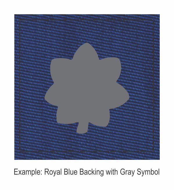 Square Rank Patch - Major - Oak Leaf - Click for larger image Square Rank Patch - Major - Oak Leaf