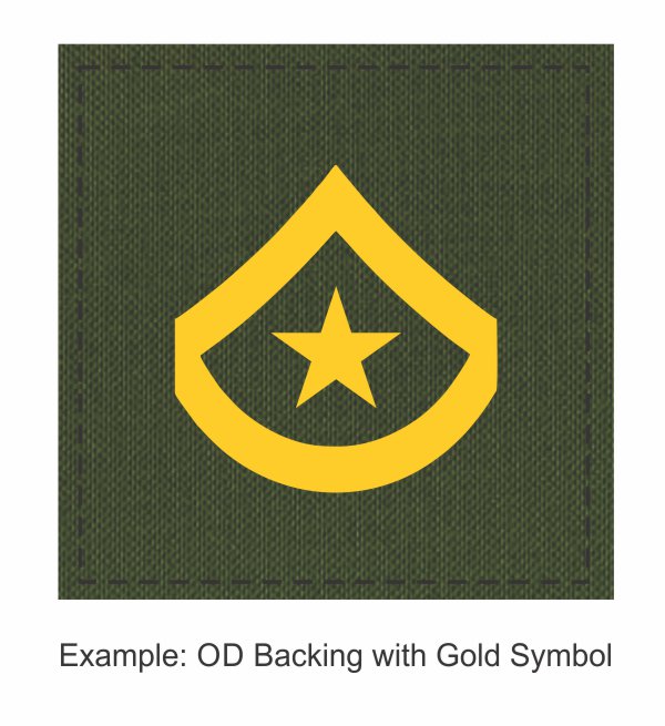 Square Rank Patch - Master Officer - One Stripe with Rocker and Star - Click for larger image Square Rank Patch - Master Officer - One Stripe with Rocker and Star