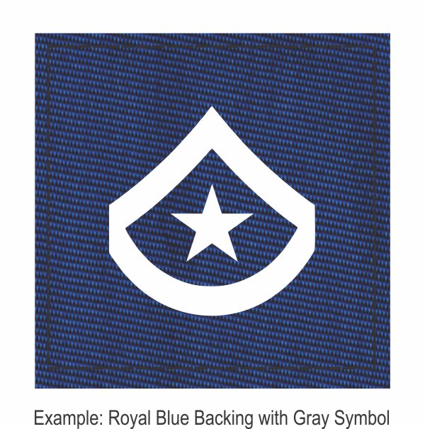 Square Rank Patch - Master Officer - One Stripe with Rocker and Star - Click for larger image Square Rank Patch - Master Officer - One Stripe with Rocker and Star