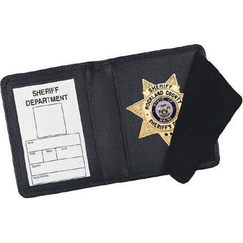 Fuentes Custom Leather - Custom CDCR badge wallet.