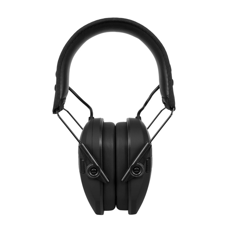 Walker's Razor Electronic Quad Ear Muffs - Black - Click for larger image Walker's Razor Electronic Quad Ear Muffs - Black