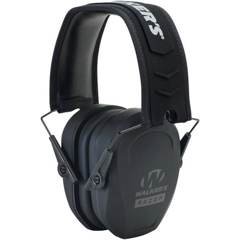 Walker's Razor Slim Passive Ear Muffs - Black - Click for larger image Walker's Razor Slim Passive Ear Muffs - Black
