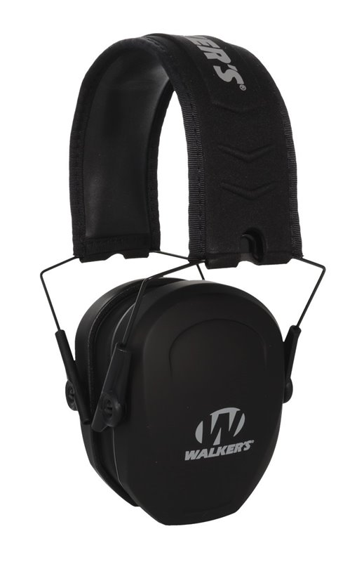 Walker's Razor Slim Passive Ear Muffs - Black - Click for larger image Walker's Razor Slim Passive Ear Muffs - Black