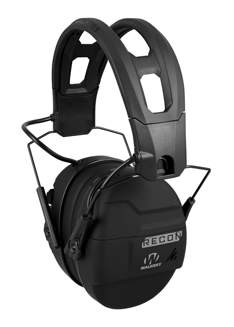 Walker's Recon Digital Ear Muffs - Black - Click for larger image Walker's Recon Digital Ear Muffs - Black