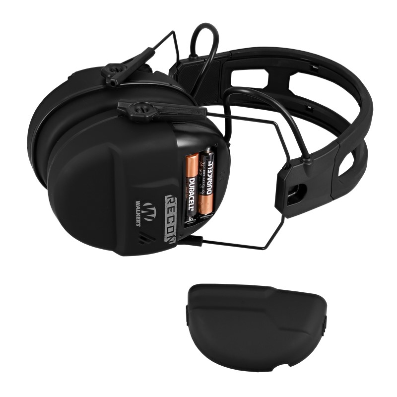 Walker's Recon Digital Ear Muffs - Black - Click for larger image Walker's Recon Digital Ear Muffs - Black